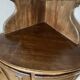 Encoignure néo louis xv chêne meuble de coin french vintage mid century alsatian alsace