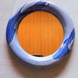 60s glazed ceramic mirror