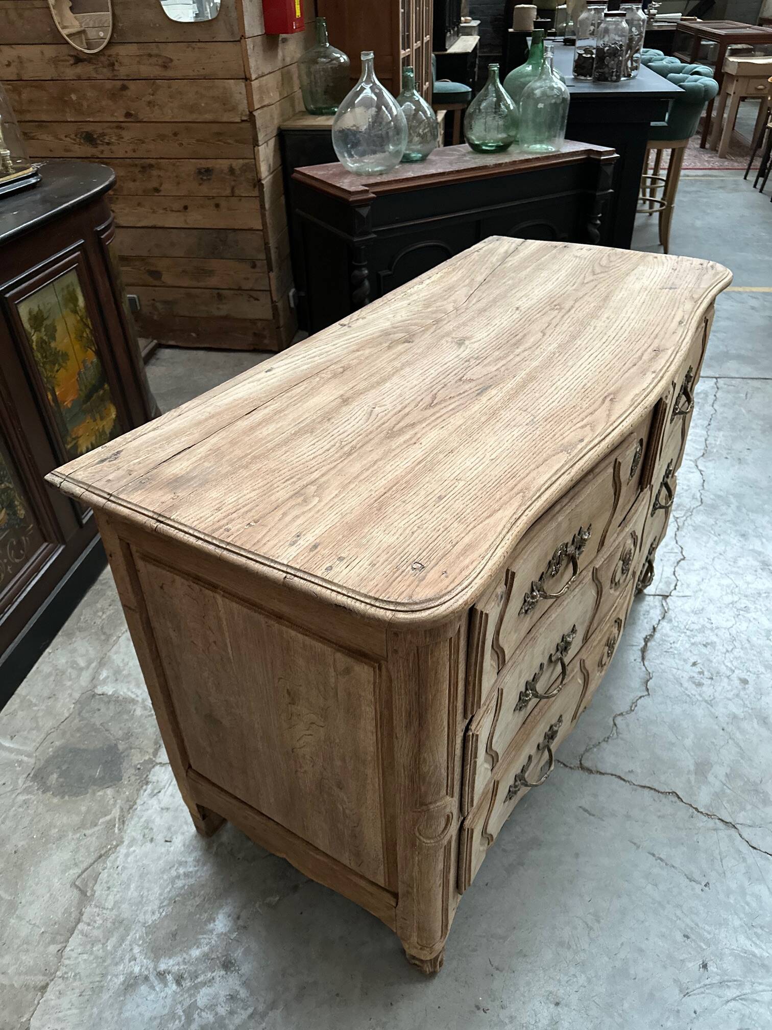 Commode en chêne XVIIIème