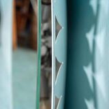 Organic mirror Space Age 1970s Hillebrand