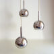 Cascading pendant 3 lamps