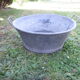 Bassine ancienne en zinc
