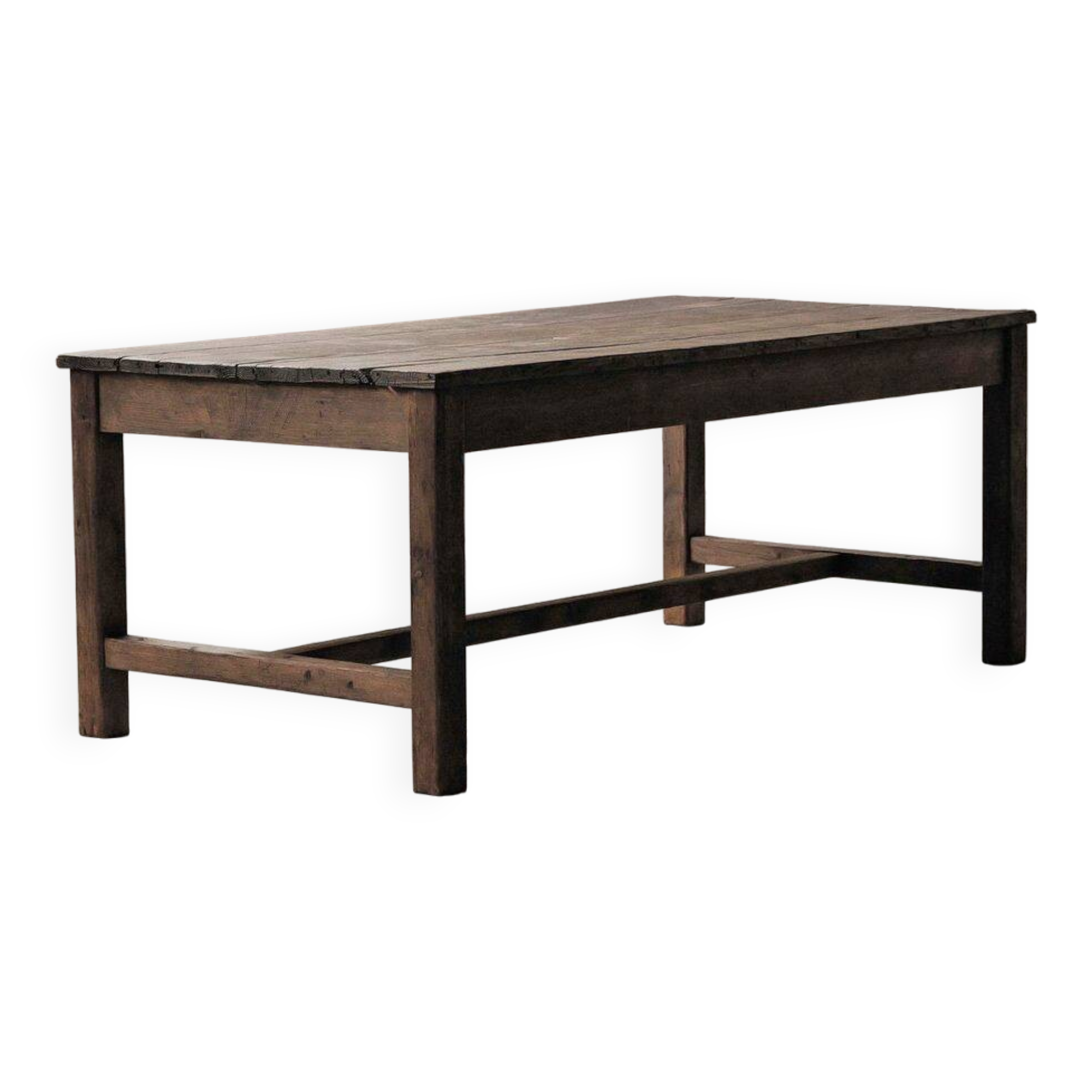 Farm table in solid pine, around 1900