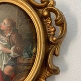 Italian baroque frame