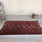 Vintage pure wool rug – 118 x 57cm