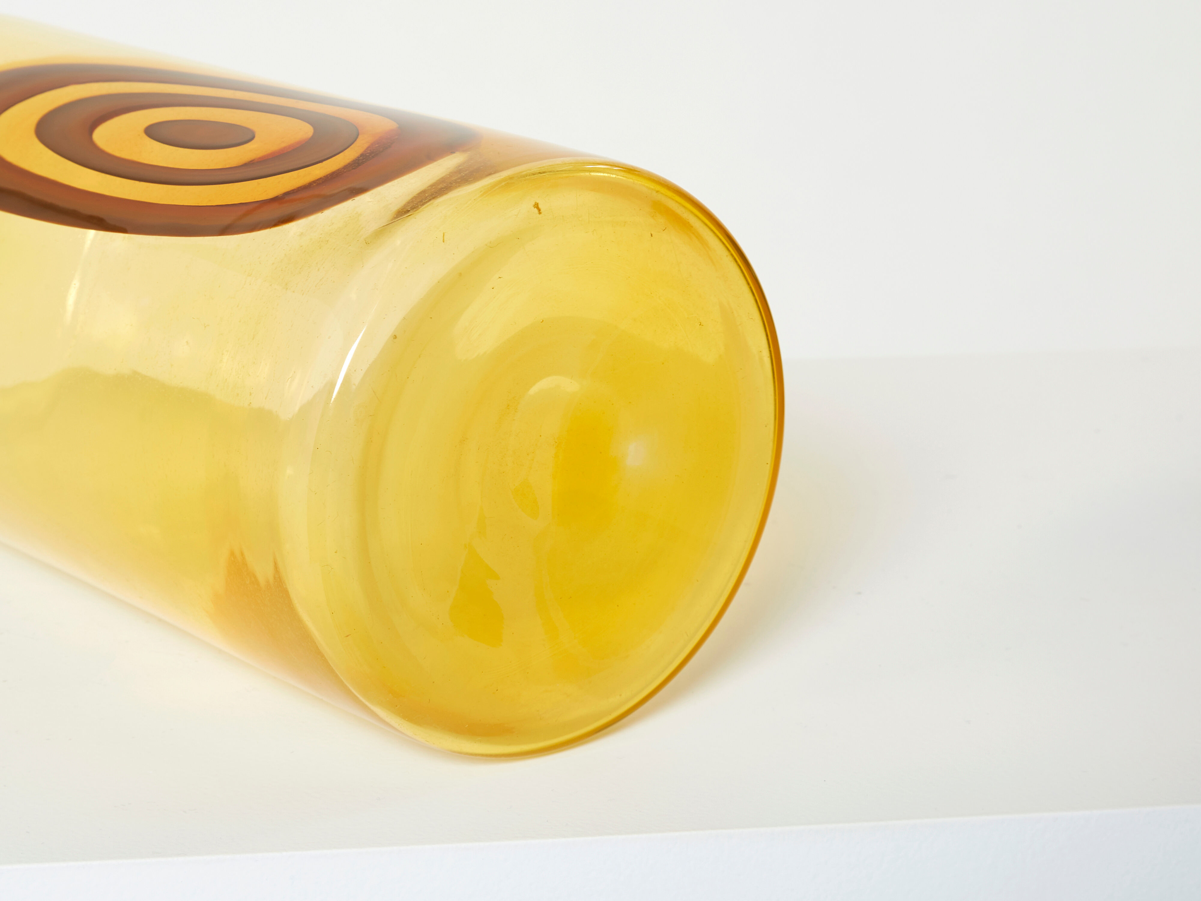 Gianmaria Potenza Murano glass vase for La Murrina 1968