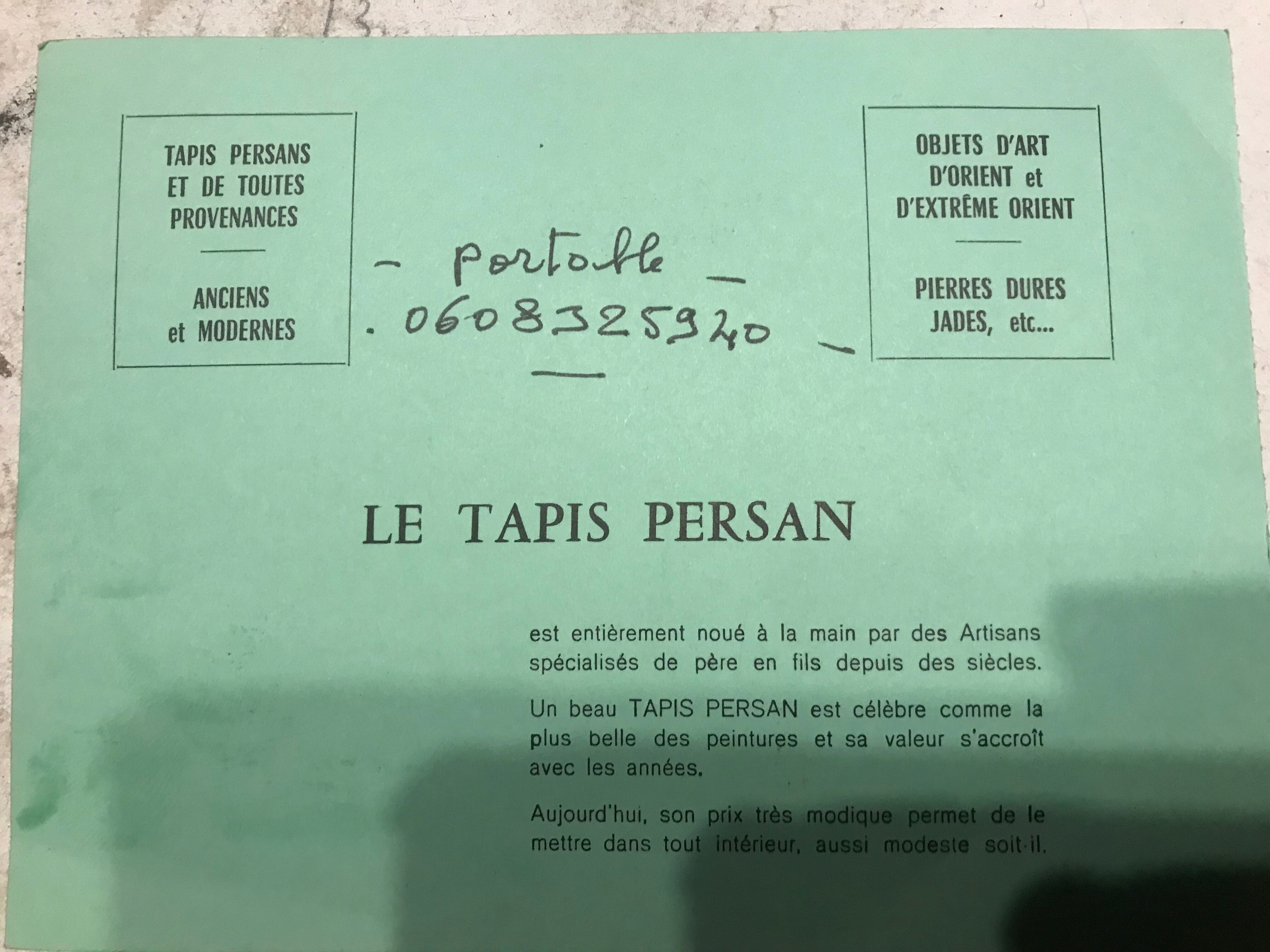 Ereke silk carpet 91x61cm