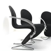 Verner Panton for Fritz Hansen 1973 Series 1-2-3 Butterfly Base