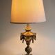 Belgian bronze lamp in Neoclassical style (circa 1910 - 1920)