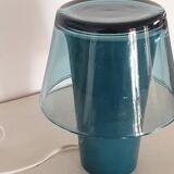 Blue mushroom lamp model Gavik ikea