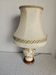 Vintage Moustiers earthenware lamp