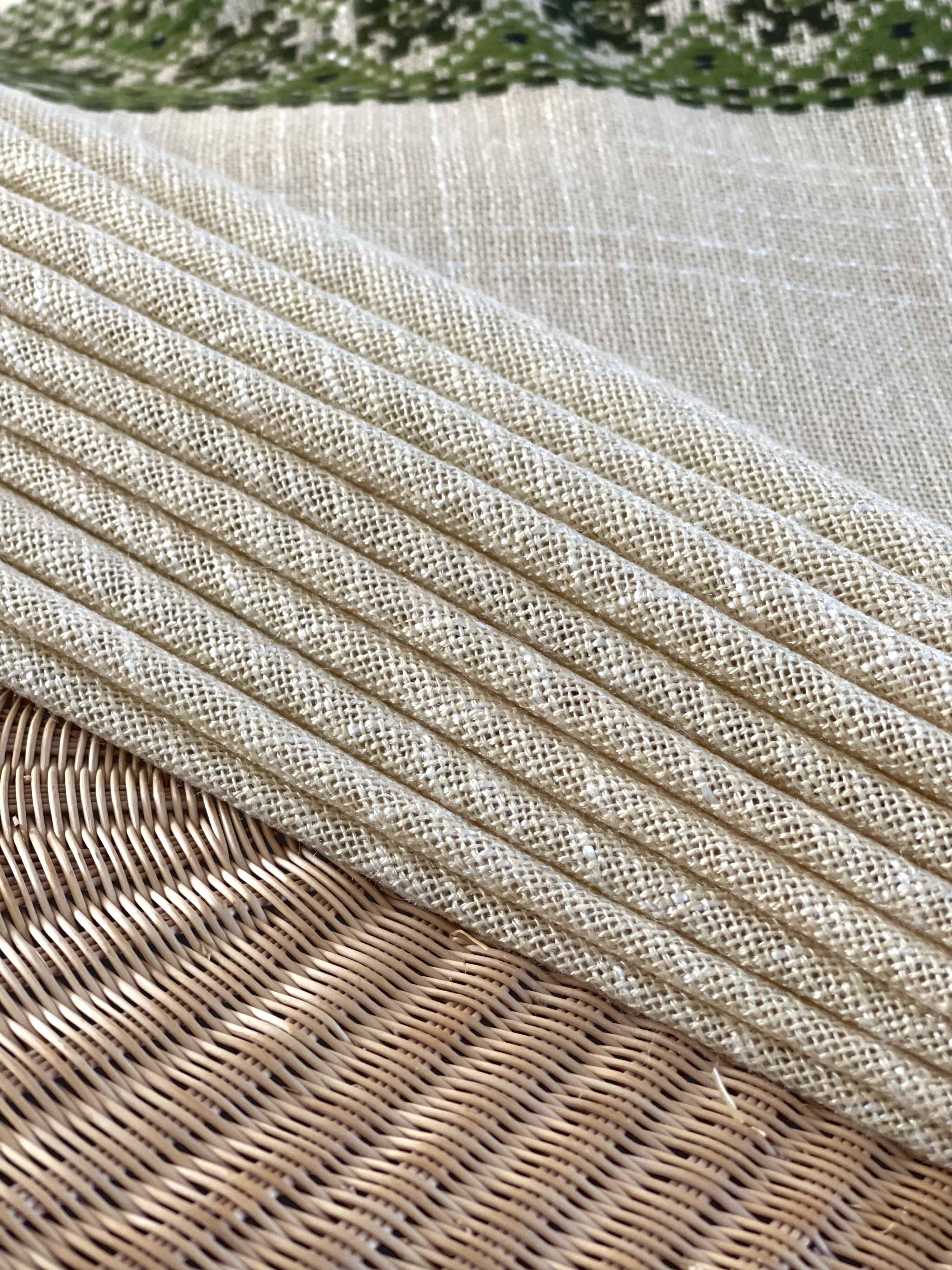 10 serviettes de table vintage 1970