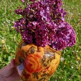 Retro flower vase