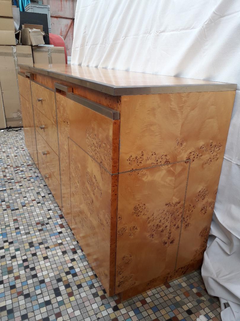 Side cabinet by Jean Claude Mahey - circa 1970