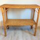 Rattan console / vintage 60s-70s