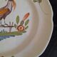 Eastern earthenware plate.