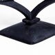 Pair of Scandinavian cast iron candlesticks 1970