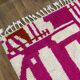Traditional handwoven beni ourain rug size 1.4/2.6 m
