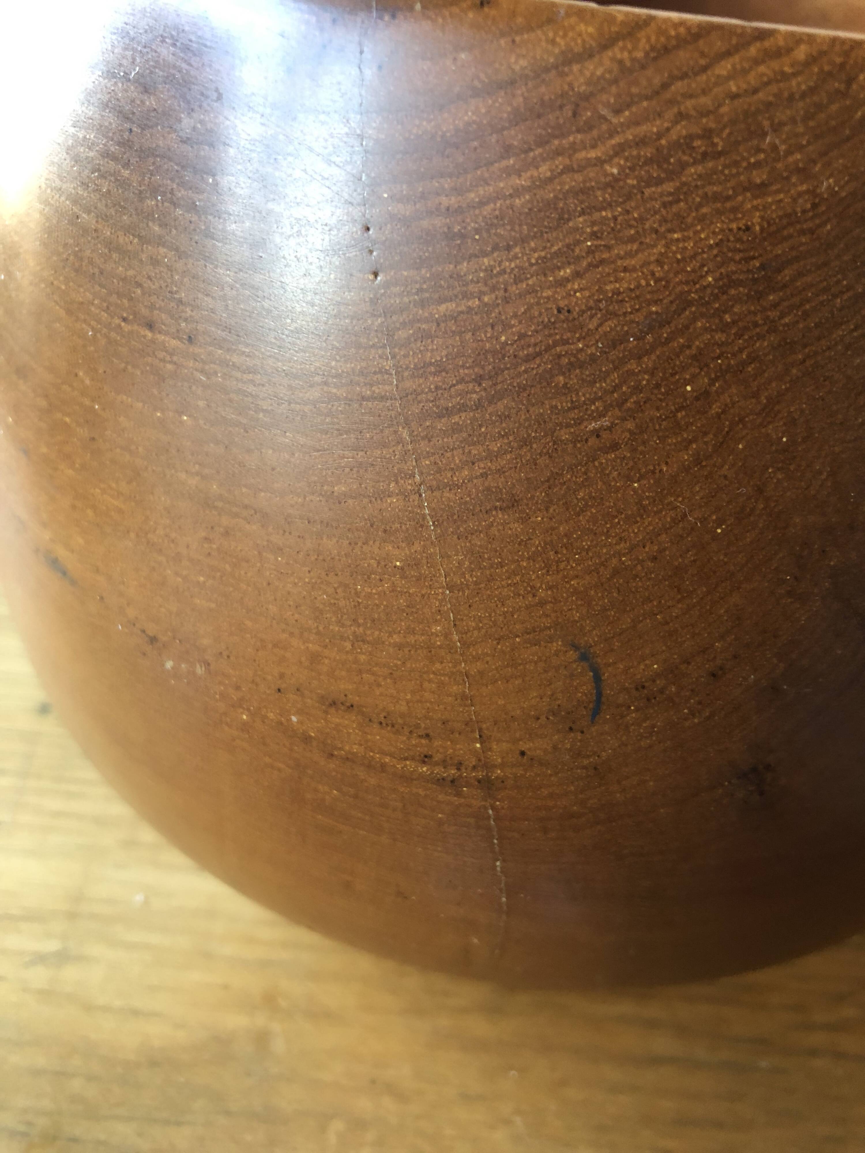 Scandinavian design vintage teak bowl
