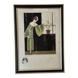 Tableau Paul Allier la fleur merveilleuse