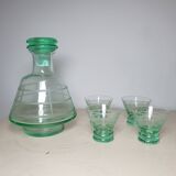 Service à liqueur Art Déco