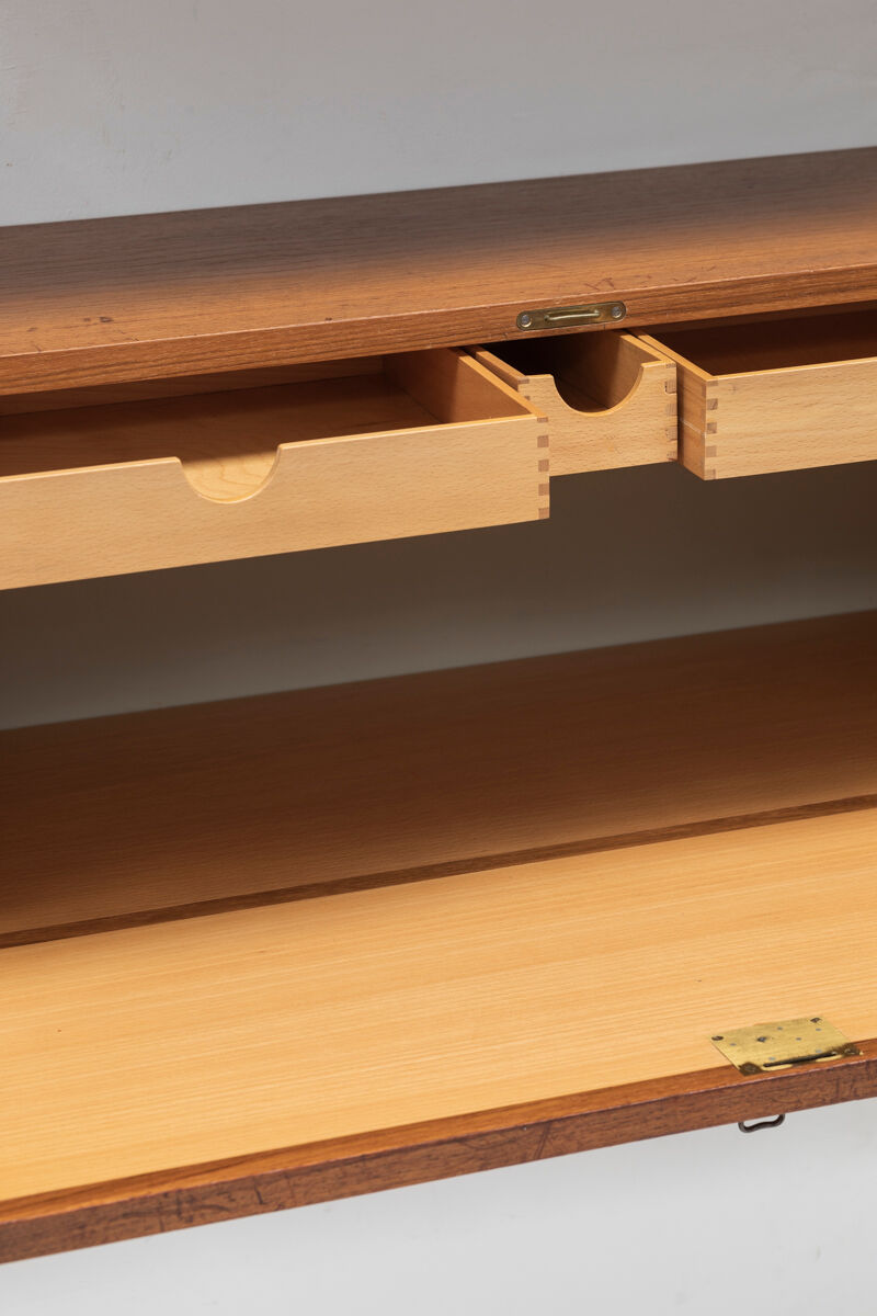 3-Piece wall unit by Nisse Strinning for String, Sweden, 1960s