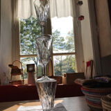 Set of 6 art deco style champagne flutes