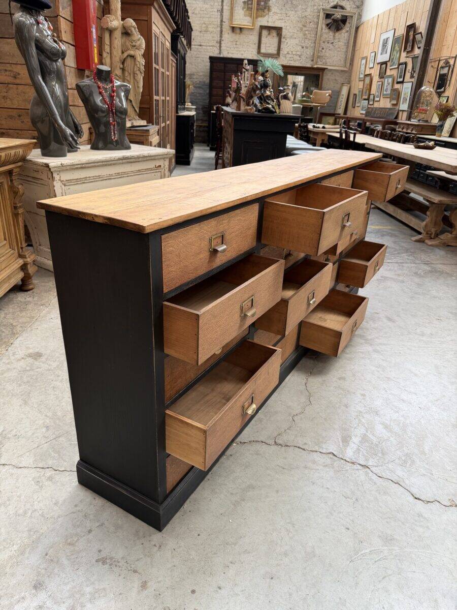 Workshop furniture from the early 20th century.