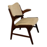 Fauteuil Lounge Mid Century par Hans Olsen années 50