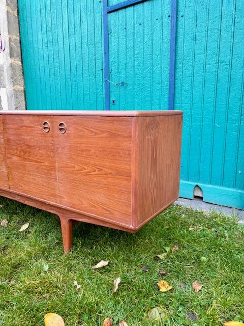 Vintage 1960s Scandinavian teak sideboard by Sven Ellekaer
