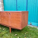 Vintage 1960s Scandinavian teak sideboard by Sven Ellekaer