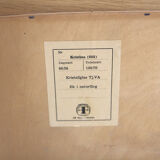 Miroir scandinave en chêne "Kristina, modèle 603", Nybrofabriken, Suède, 1960