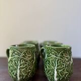 Vintage 50s-60s cabbage-shaped slushie coffee cups