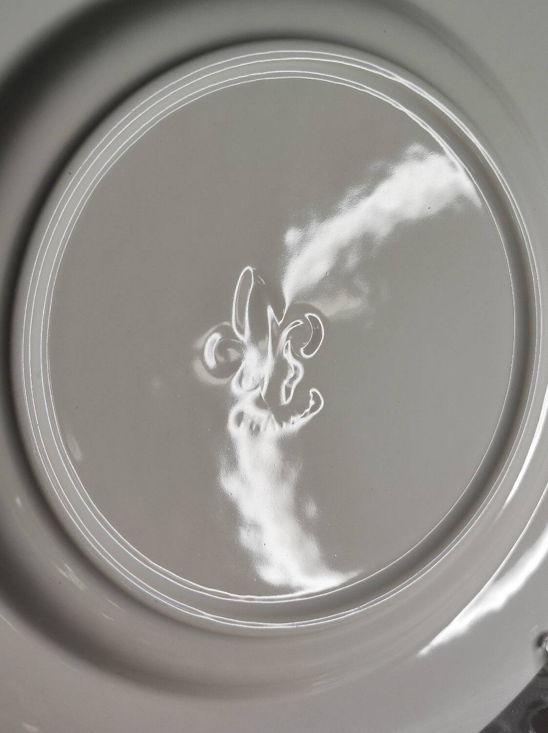 Vintage porcelain dinner plates