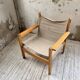 Safari chair in pine by Rold Rastad and Adolf Relling, 1960.