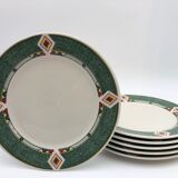 6 dessert plates "Wellco Design"