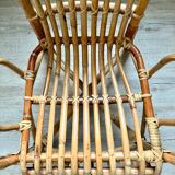 Child's rattan armchair
