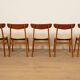 5 x dining chair | Farstrup | Model 210 | Restored | Cream/yellow