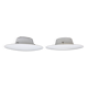 1970s Pair of Arne Jacobsen 'Eklipta' Wall or Ceiling Light for Louis Poulsen, Denmark
