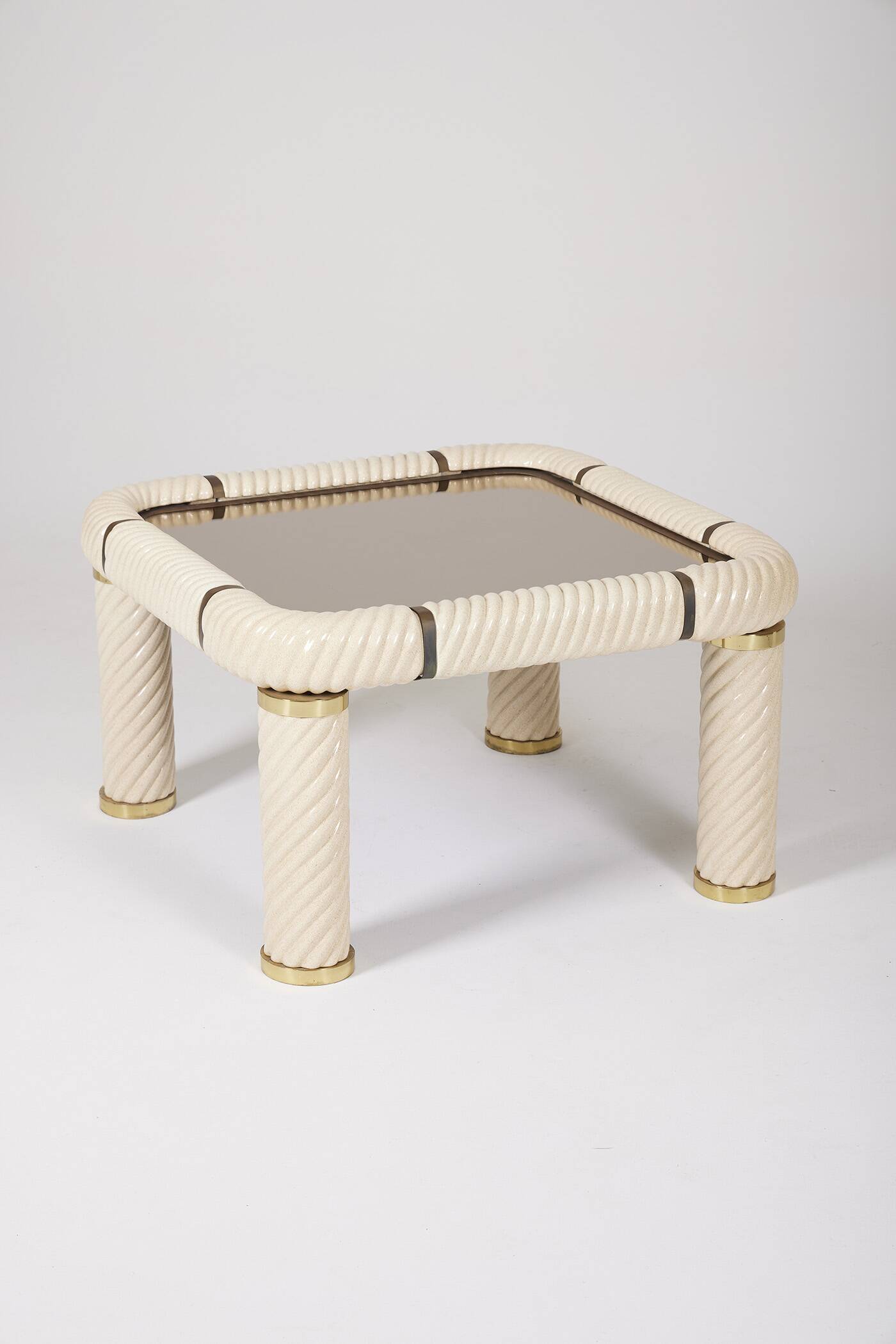 Tommaso Barbi ceramic coffee table, 1960s