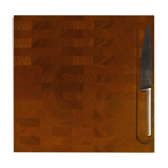 Digsmed teak cutting board, Denmark, 60s