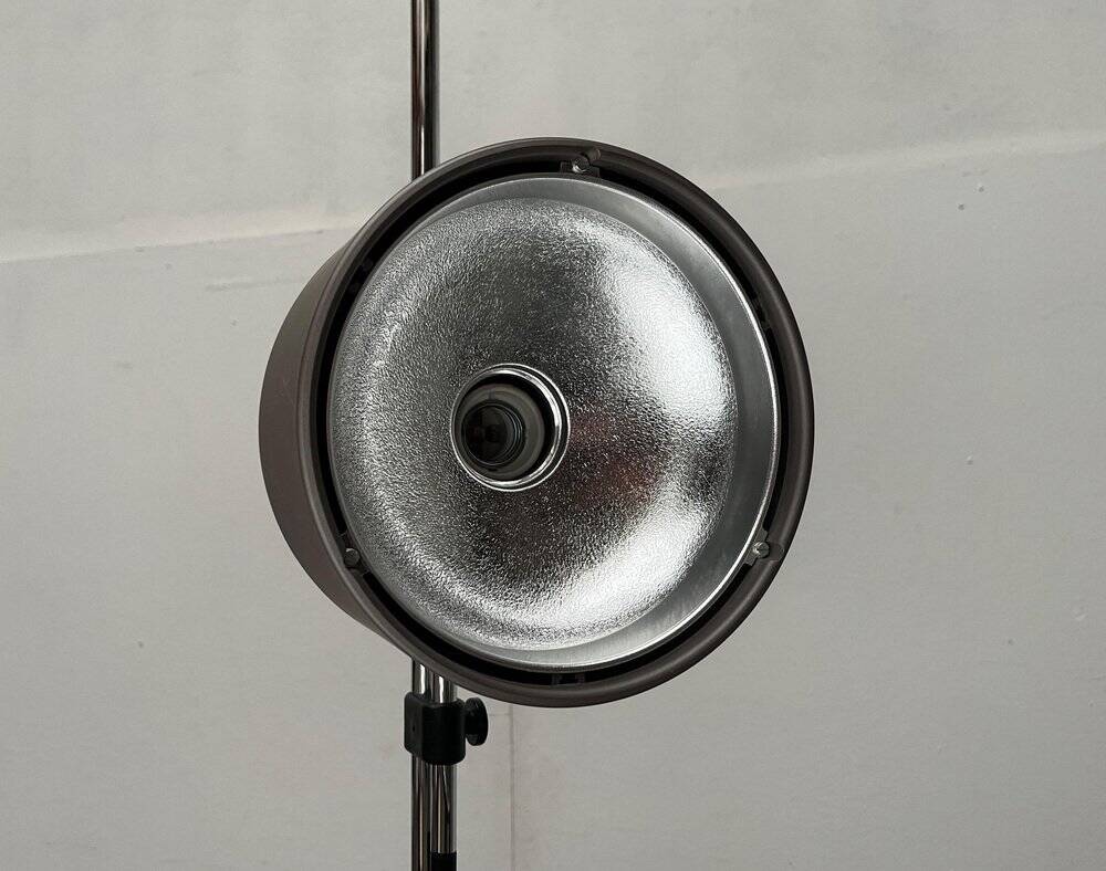 Vintage German floor lamp from the space age by Staff Leuchten, 1970s.