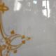 Oval earthenware plate Creil and Montereau Bruges 43x31cm