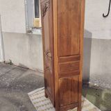 Antique oak bonnetière