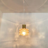 Bubble glass pendant lamp by Helena Tynell for Glashütte Limburg