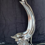 Cast crystal lamp