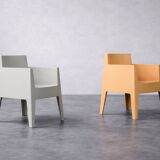 Set of 4 Vintage Mid-Century Modern Atlantide Collection Toy Plastic Chairs