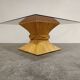 Bamboo coffee table by McGuire, 1980s