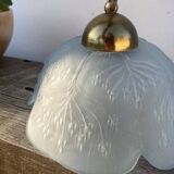 Opaque glass pendant light