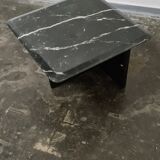 Vintage Black marbel side tabel